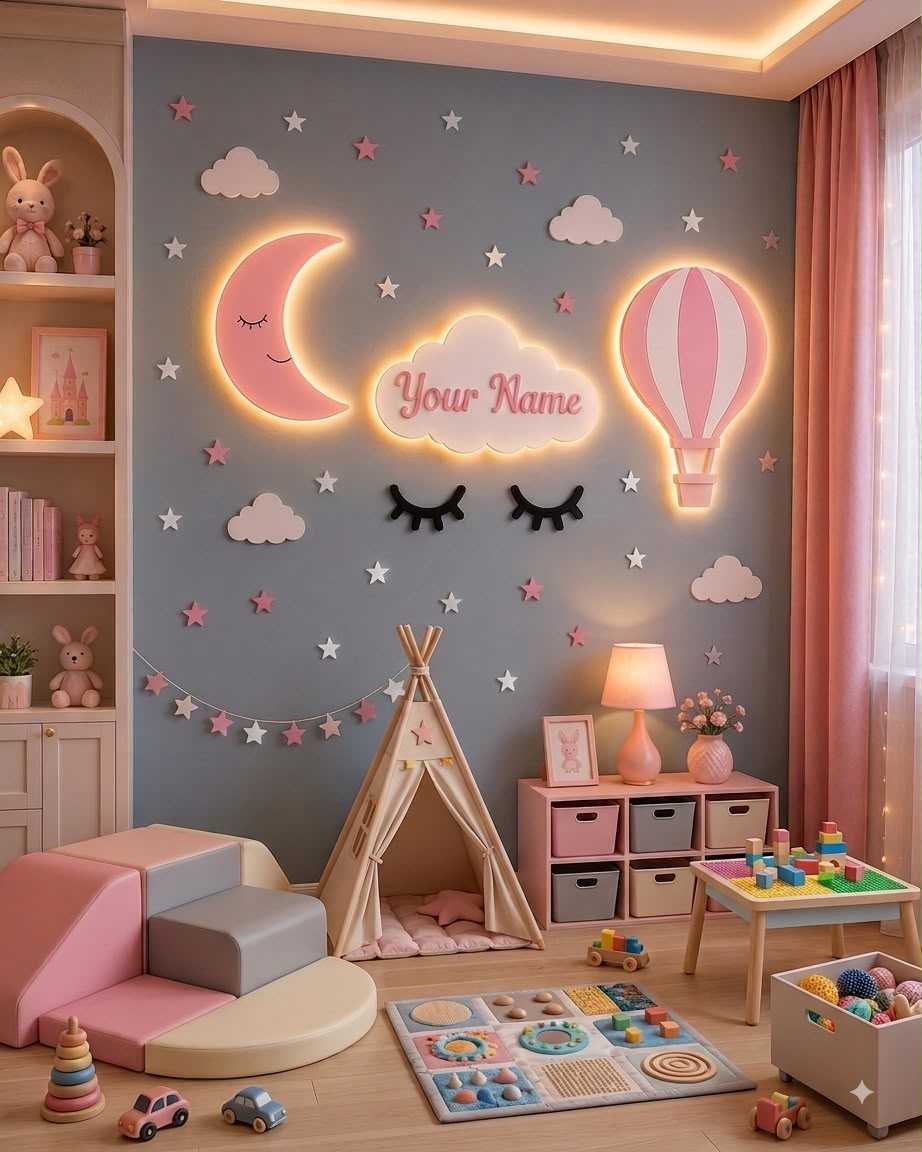 Nursery Wall Decor Bundle Set