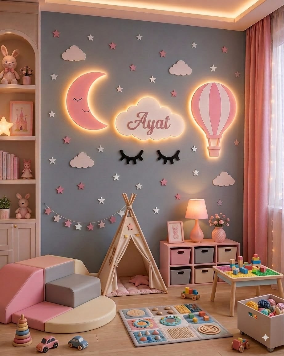 Nursery Wall Decor Bundle Set